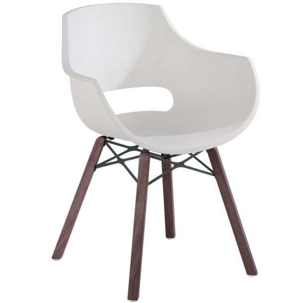 Крісло Opal Wox Iroko Pro Білий (27371119) недорого