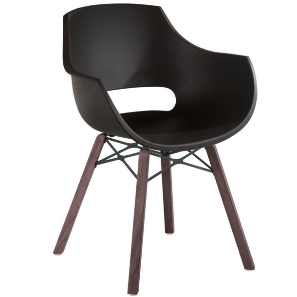 Крісло Opal Wox Iroko Pro Чорний (27371120) недорого