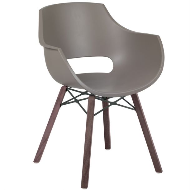 Крісло Opal Wox Iroko Pro Сіро-коричневий (27371124) недорого