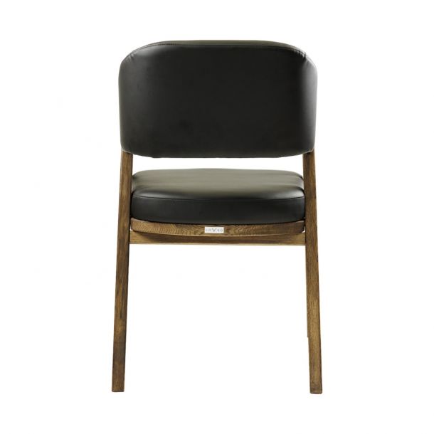 Крісло Otis Шкірзам Zeus Deluxe Black, Темний Дуб (611196487) в Украине