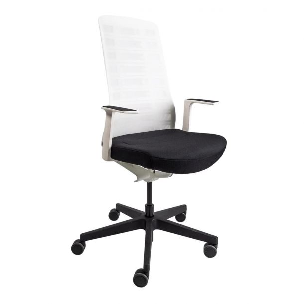 Крісло PUREis3 PU213 White, Manhattan black (1701300506) kupistul