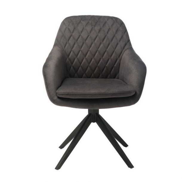 Поворотний стілець R-85 fabric Графіт (23439294) с доставкой