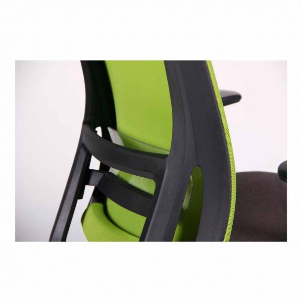 Кресло Scrum Лайм, Черный (08440643) в интернет-магазине