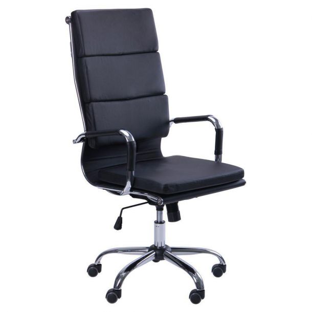 Крісло Slim FX HB Хром Tilt Чорний (08721323) в Киеве