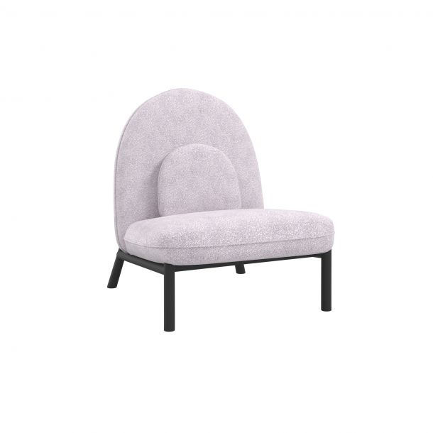 Кресло Soft Lounge 75x82 Boucle Pink (1561025007) недорого