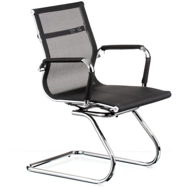 Крісло Solano Office CF mesh Black (26302182) с доставкой