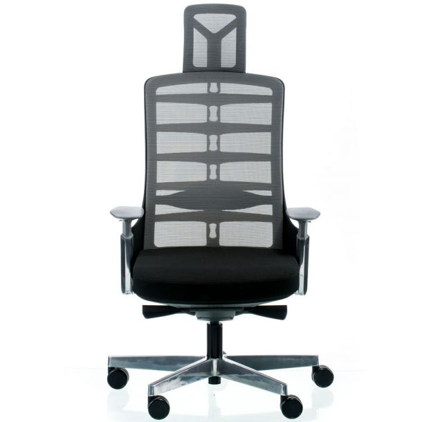 Кресло Spinelly Black fabric, Metallic mash (26351049) в Украине