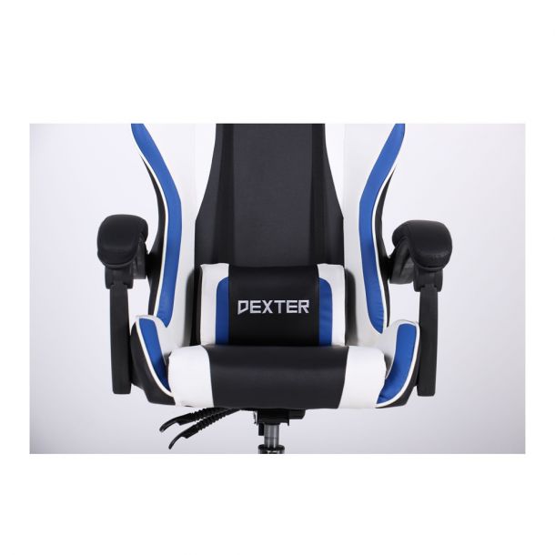 Крісло VR Racer Dexter Frenzy Чорний, Синій (08466191) kupistul