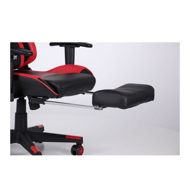 Крісло VR Racer Dexter Grindor Чорний, Червоний (08460870) с доставкой