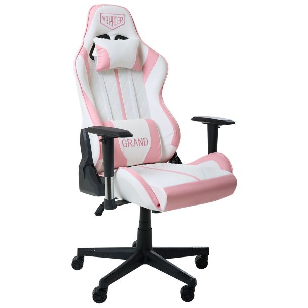 Кресло VR Racer Original Grand Anyfix Белый, Розовий (81485294) с доставкой
