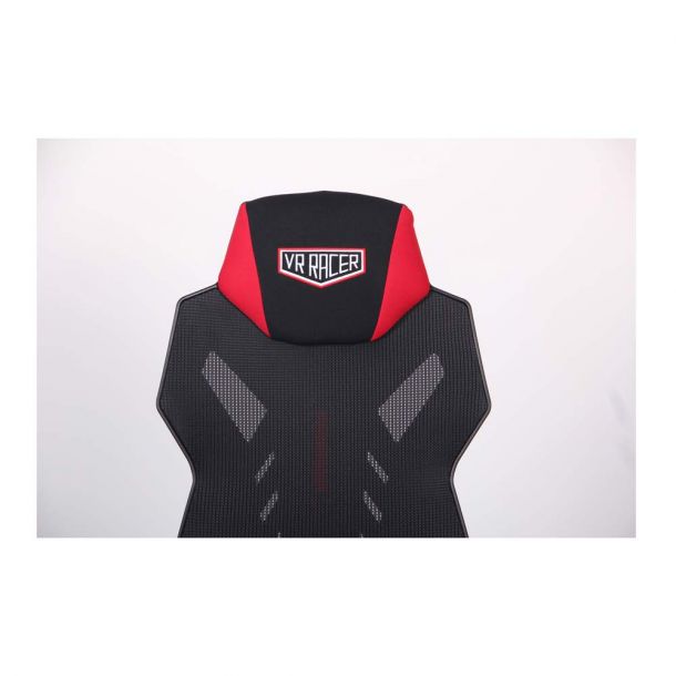 Кресло VR Racer Radical Grunt Черный, Красный (08466186) в Украине