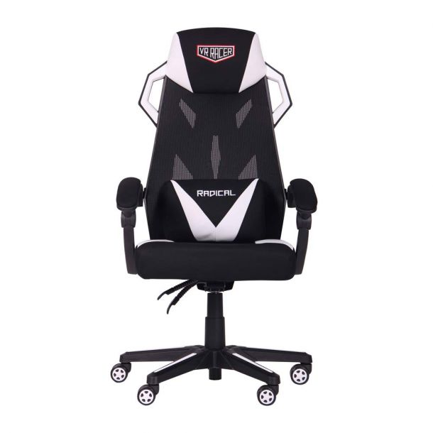 Кресло VR Racer Radical Brooks Черный, Белый (08466184) kupistul
