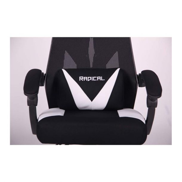 Кресло VR Racer Radical Brooks Черный, Белый (08466184) цена
