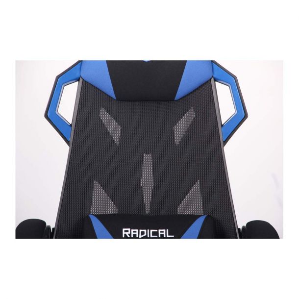Кресло VR Racer Radical Garrus Черный, Синий (08466183) в интернет-магазине