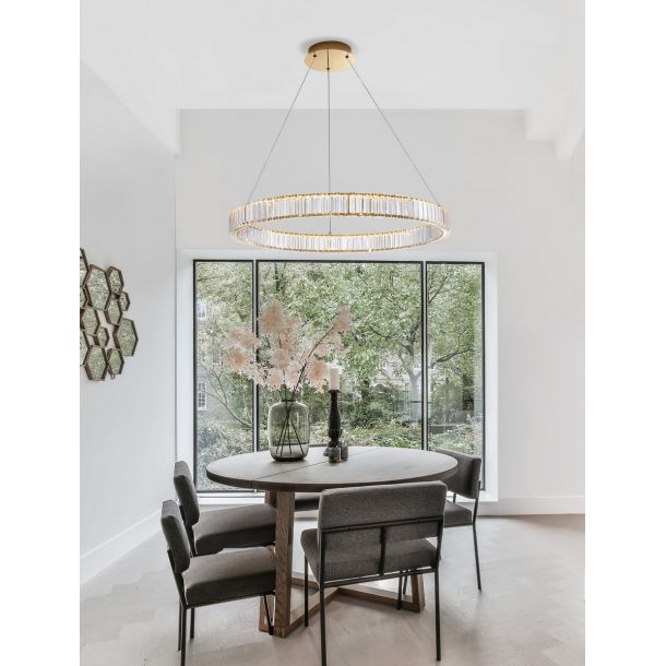Люстра Aurelia I D80 H150 Золотистый (1591205133) с доставкой