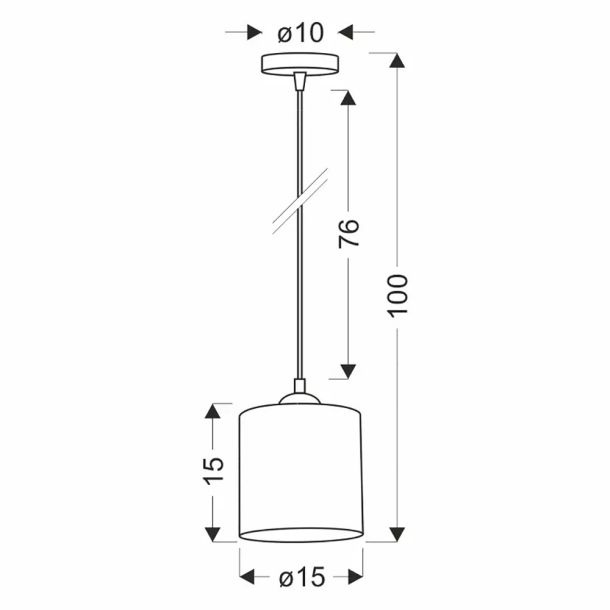 Люстра Candellux 31-18311 Legno Коричневий (1721380954) фото