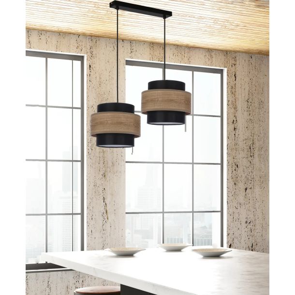 Люстра Candellux 32-17888 Twin Чорний (1721380553) в Украине