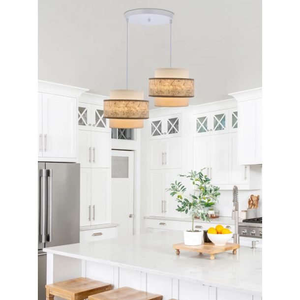 Люстра Candellux 32-18090 Calmi Белый (1721380975) в Украине