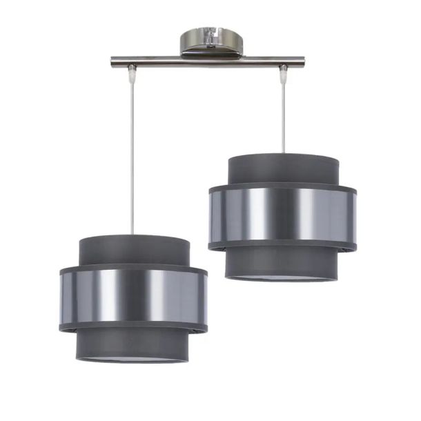 Люстра Candellux 32-18489 Hare Сірий (1721380895) с доставкой