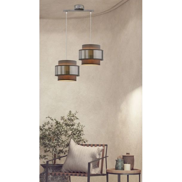 Люстра Candellux 32-18489 Hare Сірий (1721380895) в Украине