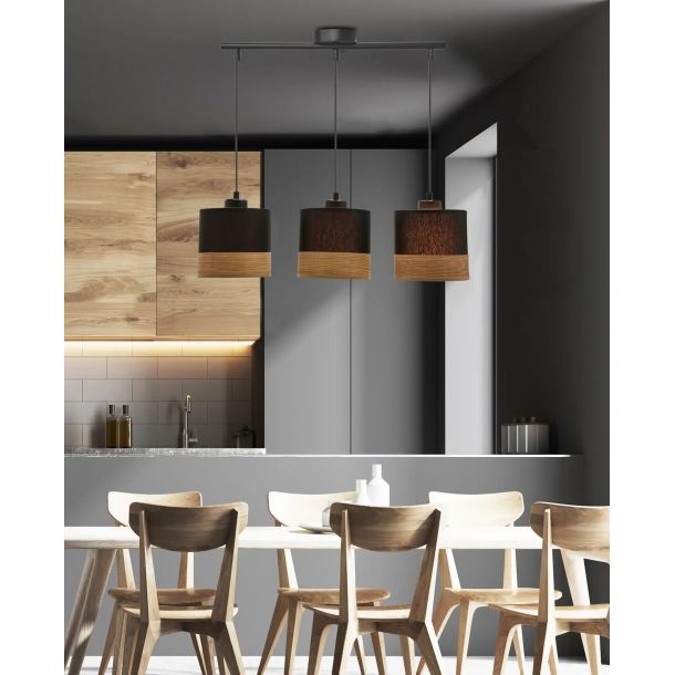Люстра Candellux 33-17611 Porto Чорний (1721380968) в Украине