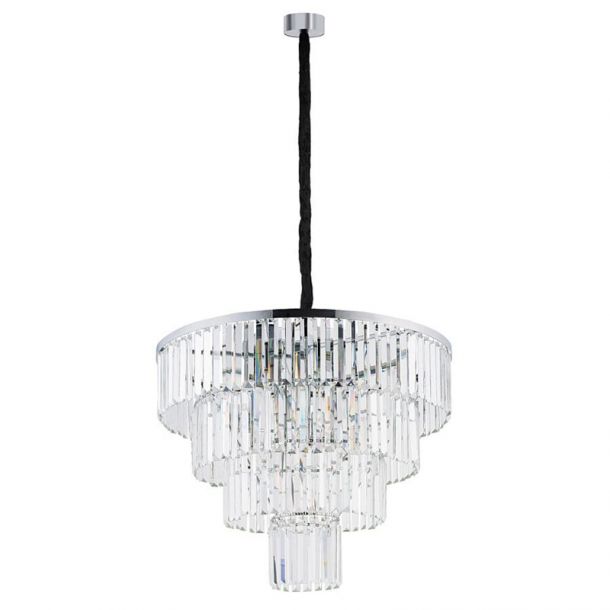 Люстра Cristal L zwis Хром (109728383) с доставкой