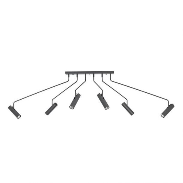 Люстра Eye super VI Графитовый (109728033) дешево