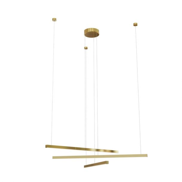 Люстра TRIO 3 Brushed gold (118746374) дешево