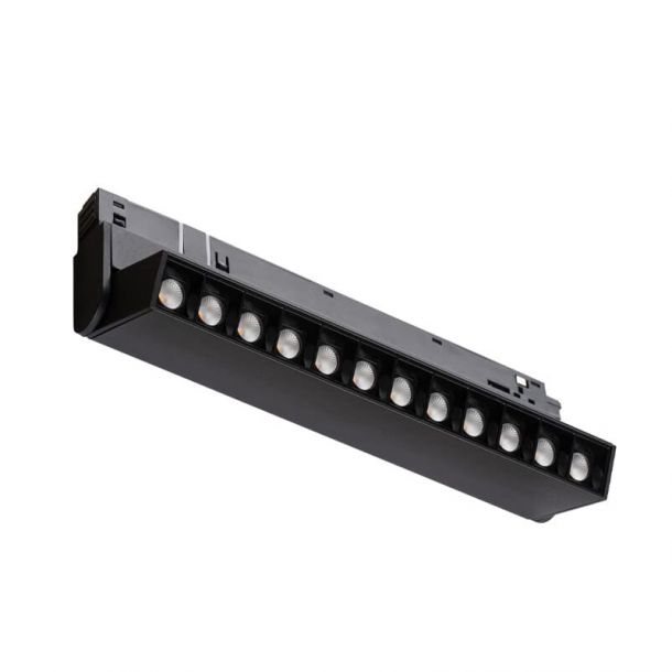 Магнітний трековий світильник FOCUS OUT LED 9W 3000К Чорний (109732296) дешево