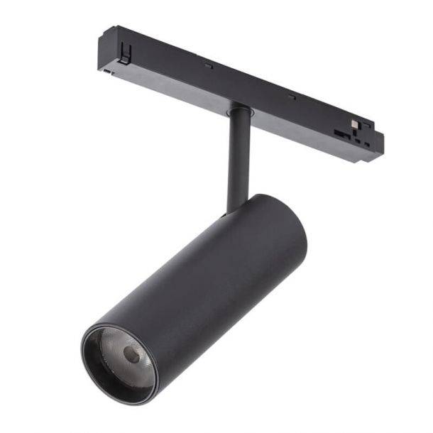 Магнітний трековий світильник SPOT LED 9W 3000К Чорний (109732291) дешево