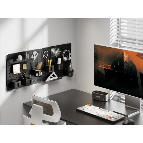 Настінна дошка-органайзер OfficePro WO910 Black (1311407654) фото