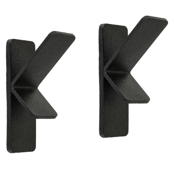 Настінний вішак Entry Hanger 2шт Black (1111486714) с доставкой