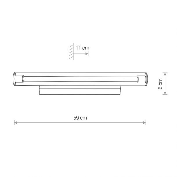 Настенный светильник  Ion LED М Хром (109732395) в Украине