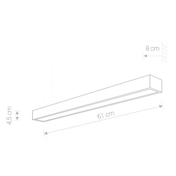 Настенный светильник KAGERA LED M Хром (109732394) в Украине