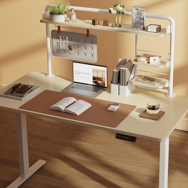 Настольная полка-органайзер OfficePro DS253 Natural, White (1311205558) цена
