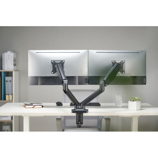 Настільне кріплення для двох моніторів OfficePro MA412B 17-32'' Black (1311205419) купить