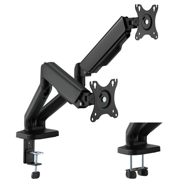Настільне кріплення для двох моніторів OfficePro MA412B 17-32'' Black (1311205419) купить