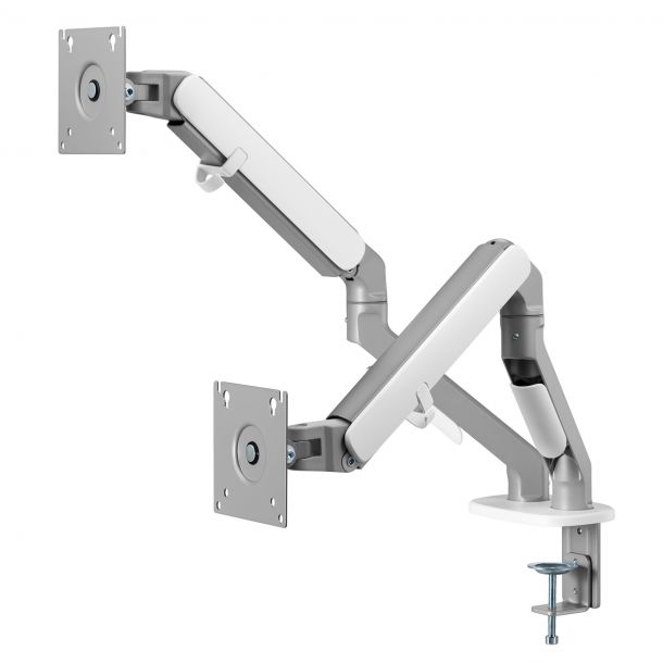 Настільне кріплення для двох моніторів  OfficePro MA422S 17-32’’ Silver (1311205427) купить