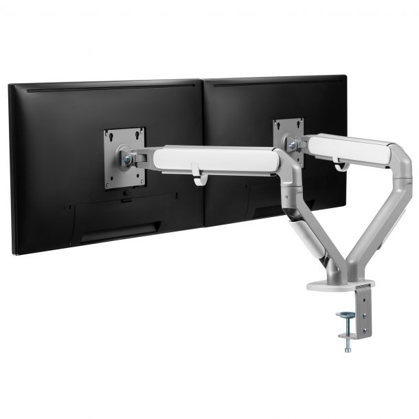 Настільне кріплення для двох моніторів  OfficePro MA422S 17-32’’ Silver (1311205427) с доставкой