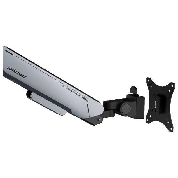 Настільне кріплення для монітора Anda Seat Stealth PRO II 17-42'' Titanium (871407643) фото
