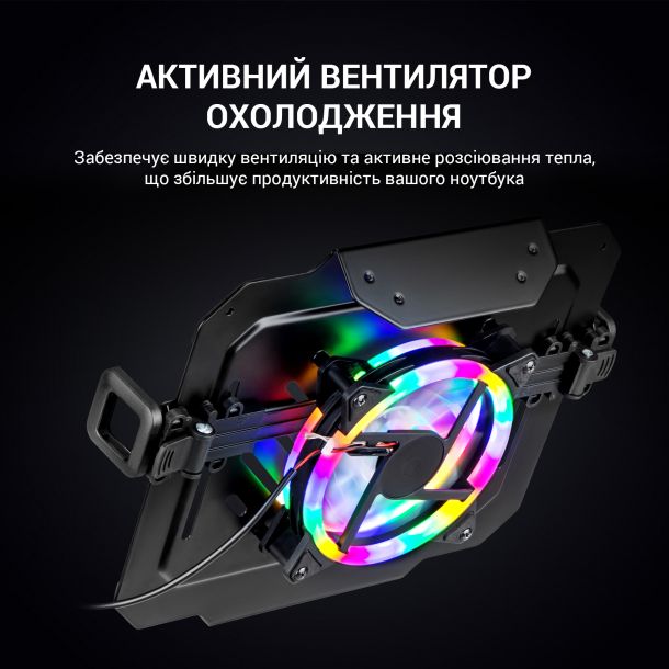 Настольное крепление-подставка для ноутбука RGB OfficePro LH474 12-17'' Black (1311205512) с доставкой
