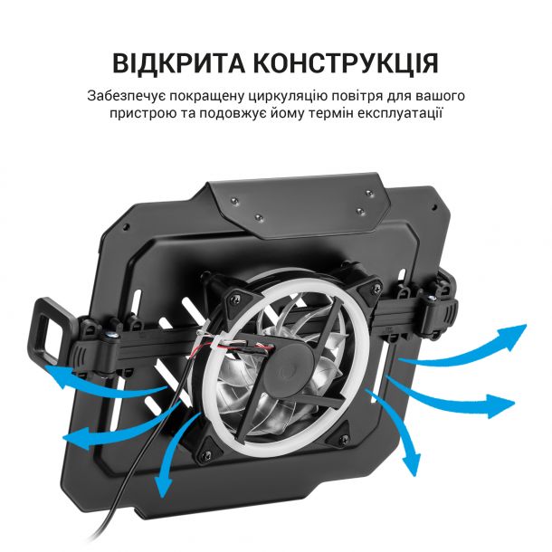 Настольное крепление-подставка для ноутбука RGB OfficePro LH474 12-17'' Black (1311205512) в интернет-магазине