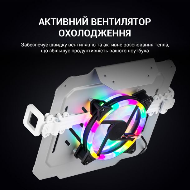 Настільне кріплення-підставка для ноутбуку RGB OfficePro LH474 12-17'' White (1311205514) с доставкой