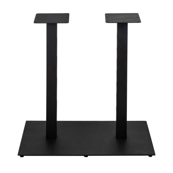 Опора для стола Quadro Double 40х80 8mm h-73 Черный (61442504) в Украине