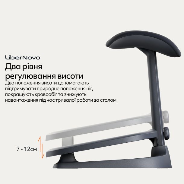 Подставка под ноги LiberNovo StepSync Midnight Black (1811489489