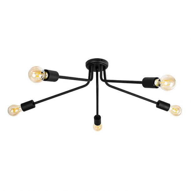 Подвесной светильник Attic L-5 C400 Black (111733618) недорого