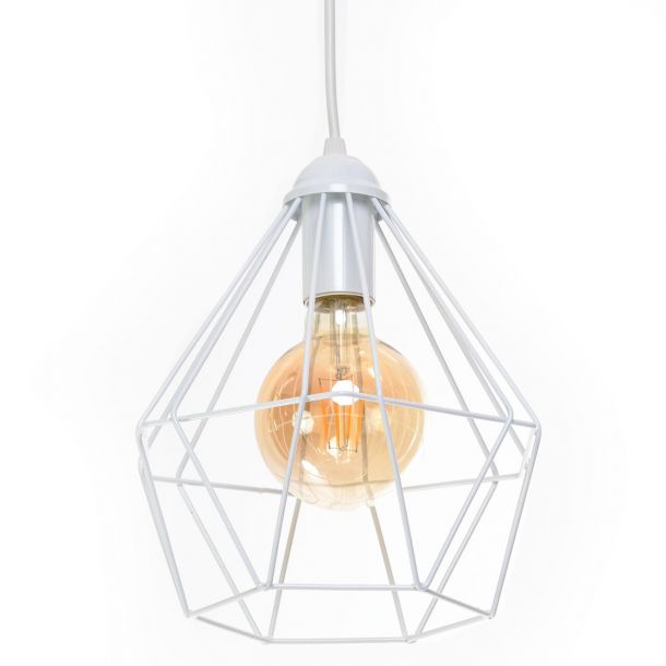 Подвесной светильник Crystal P235 White (111734646) дешево