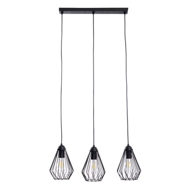 Подвесной светильник Dribble C210-450-3 Black (111734667) недорого