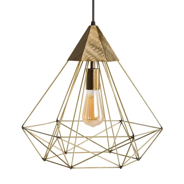 Підвісний світильник Pyramid P350 BrushGold (111734701) недорого