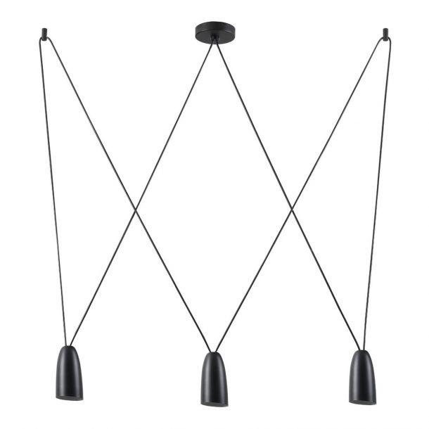 Підвісний світильник Sistema III Black (118885412) дешево